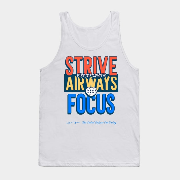 Strive Airways Tank Top by Pod11 Prints